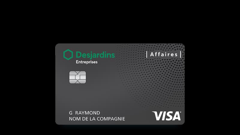 Carte Visa Affaires Avantages Desjardins