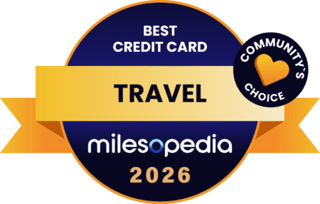 2026 Awards Best Community Travel Credit Card