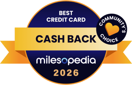 2026 Awards Best Community Cash Back Credit Card