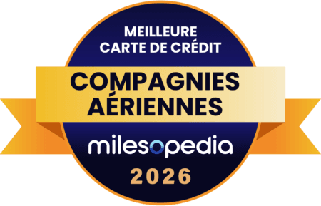 Palmares2026 Meilleure carte de crédit de compagnie aérienne