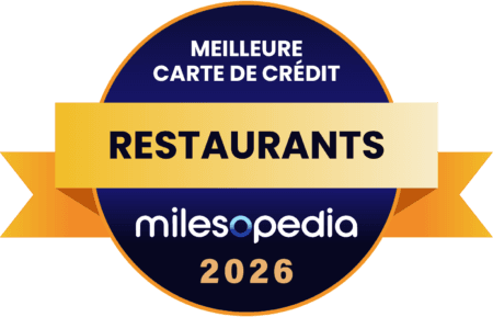 Palmares2026 Meilleure carte de crédit pour les restaurants