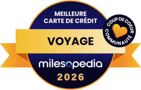 Palmares2026 Meilleure carte de crédit voyage Communauté