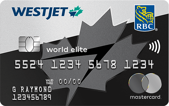 Carte WestJet World Elite Mastercard‡ RBC®