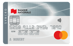 Carte Syncro Mastercard de la Banque Nationale
