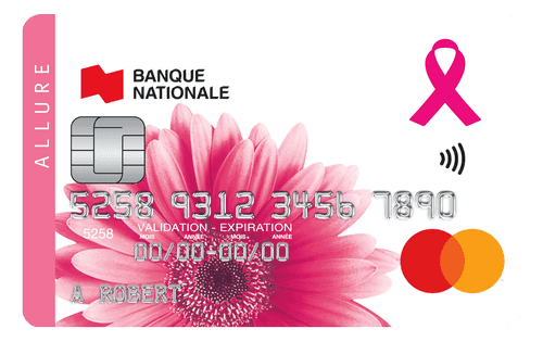 Carte Allure Mastercardᴹᴰ de la Banque Nationale