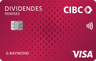 Carte Dividendes CIBCᴹᴰ Visa* pour étudiants