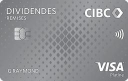 Carte Dividendes Platine CIBCᴹᴰ Visa