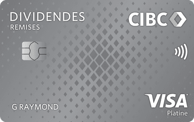 Carte Dividendes Platine CIBCᴹᴰ Visa*