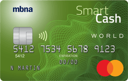MBNA Smart Cash World Mastercard