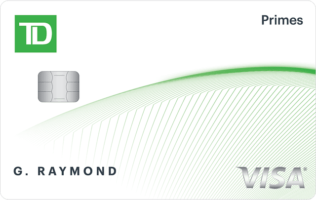 Carte Visa* Primes TD