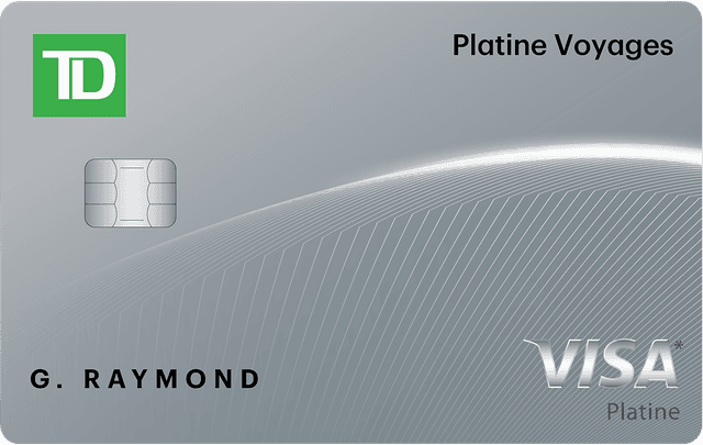 Carte Visa* TD Platine Voyages