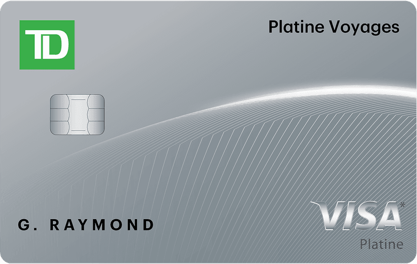 Carte Visa* TD Platine Voyages