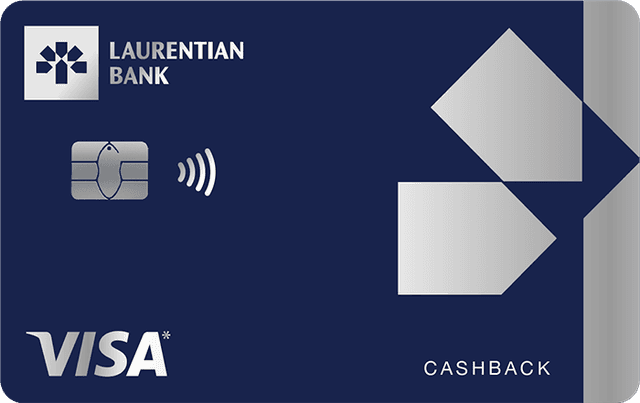 Laurentian Bank Visa* Cashback Card