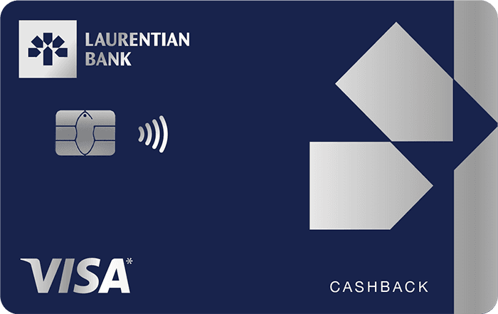 Laurentian Bank Visa* Cashback Card
