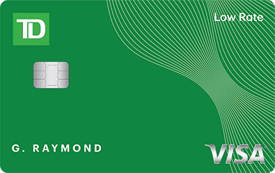 TD Low Rate Visa* Credit Card