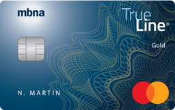 MBNA True Line Gold Mastercard® – Non Quebec Residents