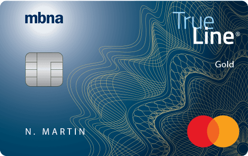 MBNA True Line Gold Mastercard® – Non Quebec Residents