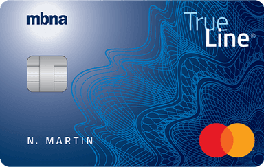MBNA True Line® Mastercard® credit card - Non Quebec Residents
