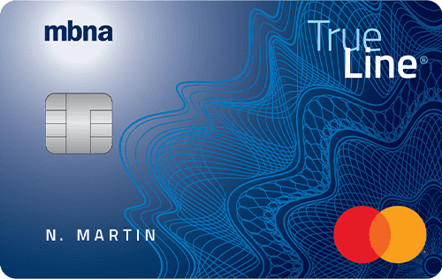 MBNA True Line® Mastercard® credit card - Non Quebec Residents