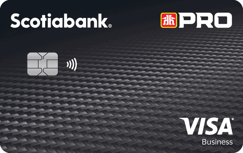 Scotia® Home Hardware PRO Visa* Business Card