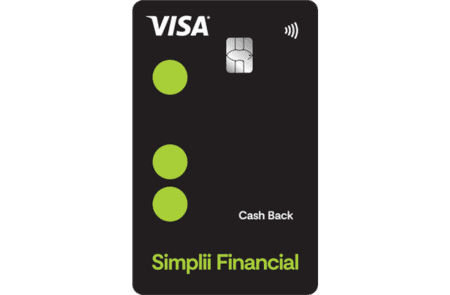 Simplii Financial™ Cash Back Visa* Card
