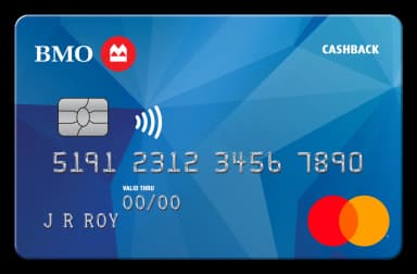 BMO CashBack® Mastercard®* for students