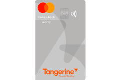 Tangerine® Money-Back World Mastercard®*