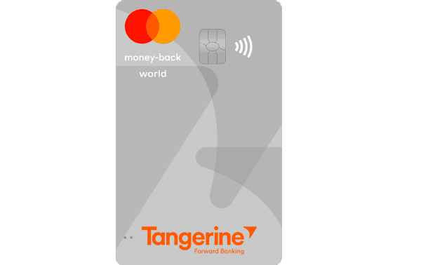Tangerine® Money-Back World Mastercard®*