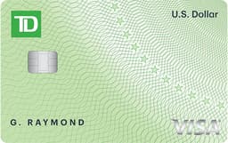 TD U.S. Dollar Visa* Card