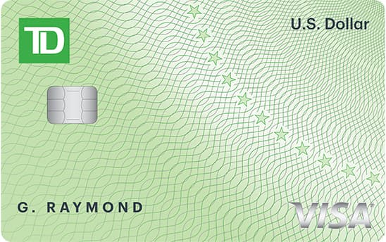 TD U.S. Dollar Visa* Card