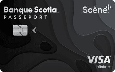 Carte Visa Infinite +<sup>*</sup> Passeportᴹᴰ Banque Scotia
