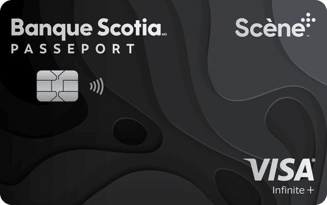 Carte Visa Infinite +<sup>*</sup> Passeportᴹᴰ Banque Scotia
