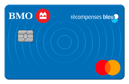 Carte Mastercardᴹᴰ BMO Récompenses Bleu