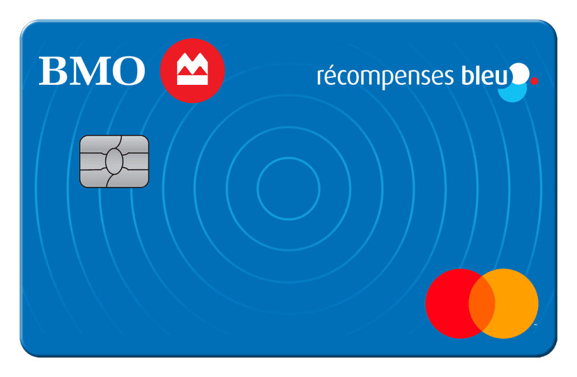 Carte Mastercardᴹᴰ* BMO Récompenses Bleu