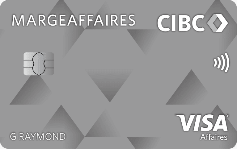 Carte margeAffaires CIBCMC Visa* pour PME