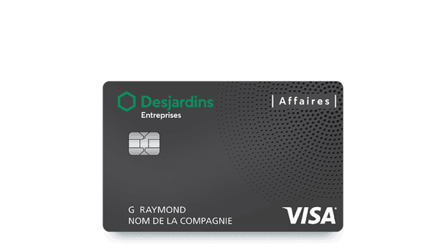 Carte Visa Affaires Avantages Desjardins