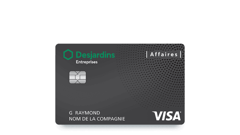 Carte Visa Affaires Avantages Desjardins