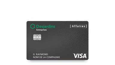 Carte Visa Affaires Desjardins