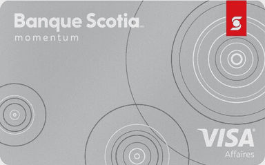 Carte Visa Momentum Scotiaᴹᴰ sans frais annuels pour entreprise