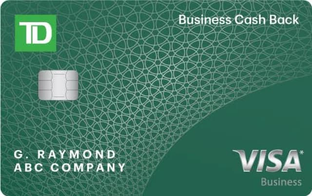 TD Cash Back Visa* Card Business