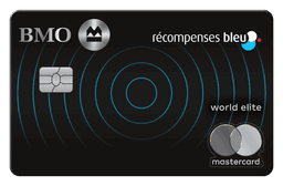 Carte Mastercardᴹᴰ BMO Récompenses Bleu World Eliteᴹᴰ