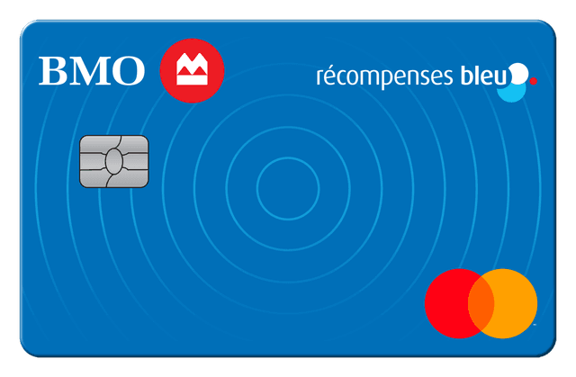 Carte Mastercard BMO Récompenses Bleu