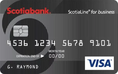 ScotiaLine for business Visa Credit Card