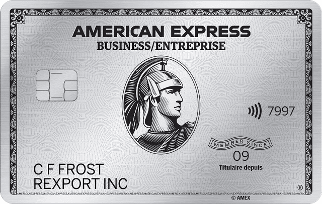 Business Platinum Card from American Express