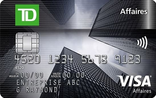 TD Business Select Rate Visa* CardTM