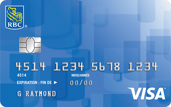 Carte Visa Classique RBC avec option à taux d’intérêt réduit