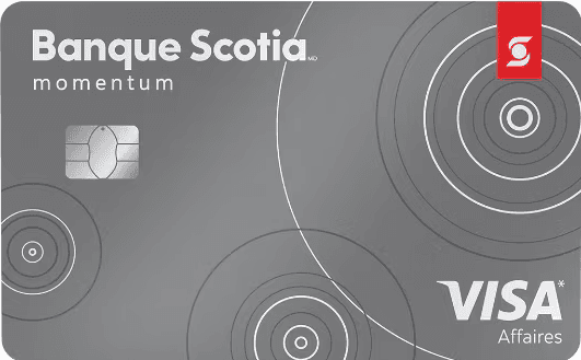 Carte Visa Momentum Scotia pour entreprise