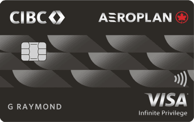 Carte CIBC Visa Infinite Privilege Aéroplanᴹᴰ