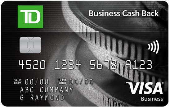 TD Cash Back Visa* Card Business