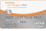 Choice Privileges<sup>®</sup> Visa Signature<sup>®</sup> Card
